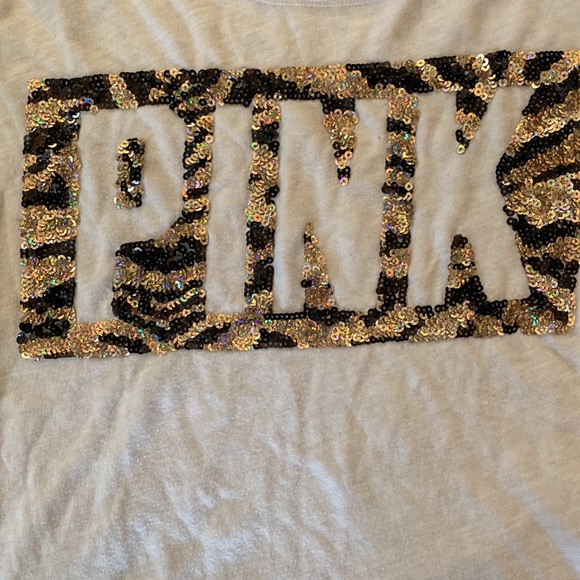 Victoria’s Secret Pink Bling Tee - Picture 2 of 4